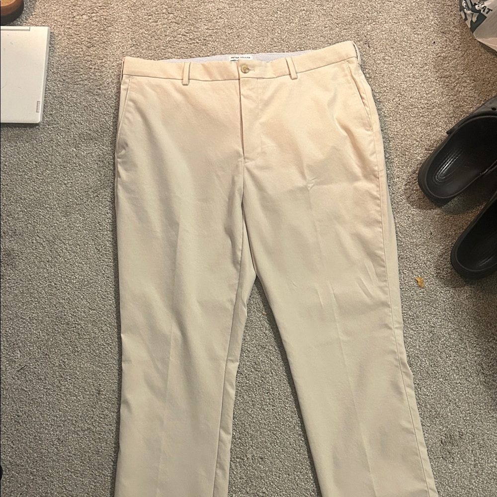 Peter Millar chinos - stone - 36x32